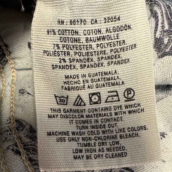 Anthropologie Pilcro and the Letterpress Medium Wash Flare Leg Jeans Size 28 - Picture 6 of 10